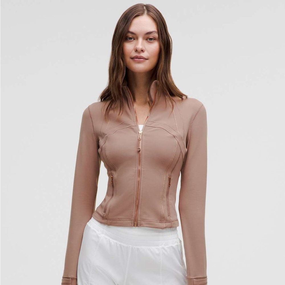 NWT Lululemon Define Cropped Jacket Sparkle ✨ Luon, Twilight/Rose Gold, size 2